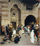 Arab or Arabic people and life. Orientalism oil paintings  406 unknow artist